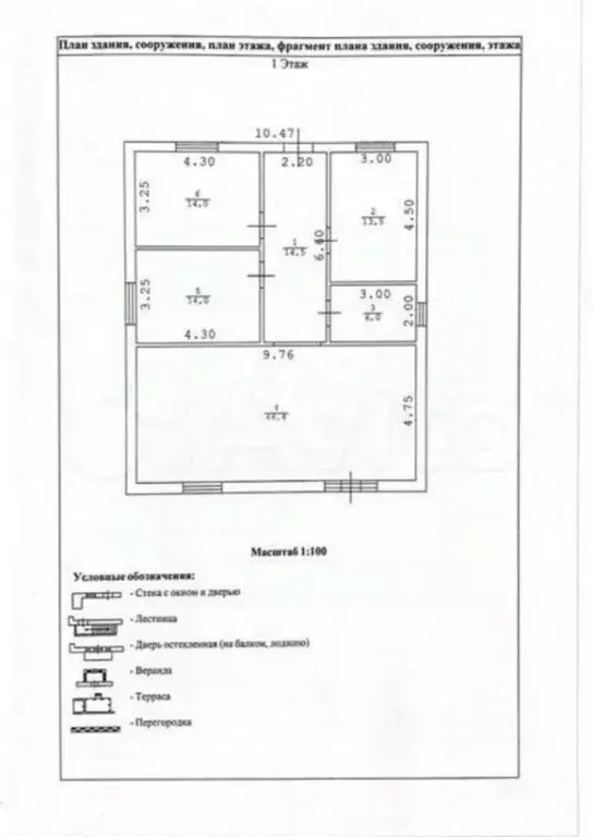 Дом в Астраханская область, Астрахань Уральская ул., 39 (115 м) - Фото 1