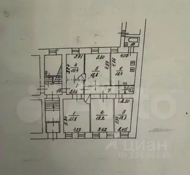 5-к кв. Москва Малый Харитоньевский пер., 7С1 (119.0 м) - Фото 2