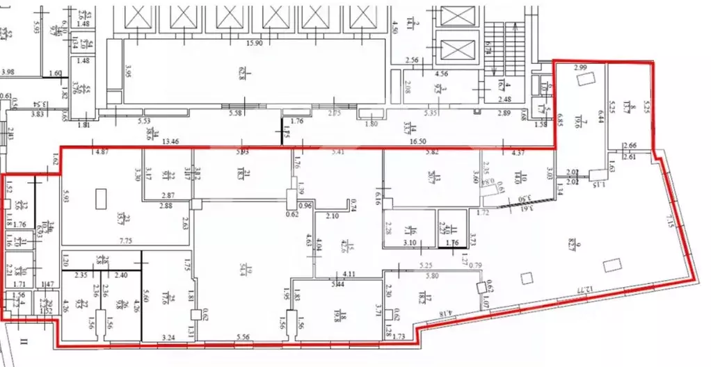 Помещение свободного назначения в Москва ул. Сущевский Вал, 18 (515 м) - Фото 2