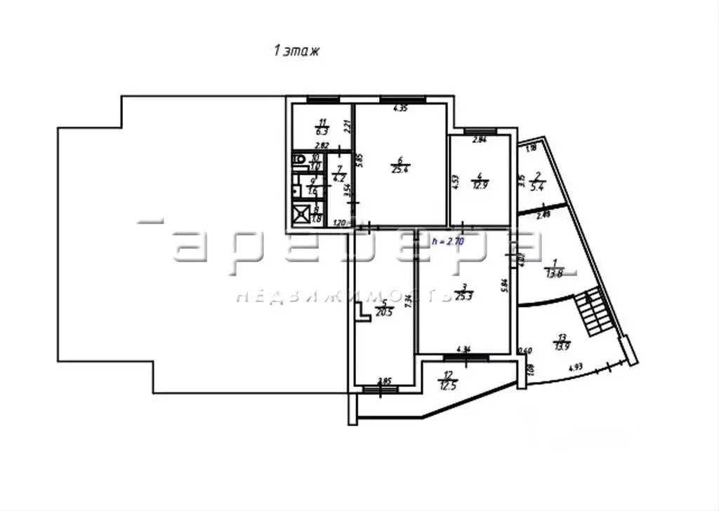 Помещение свободного назначения в Красноярский край, Красноярск 9 Мая ... - Фото 2