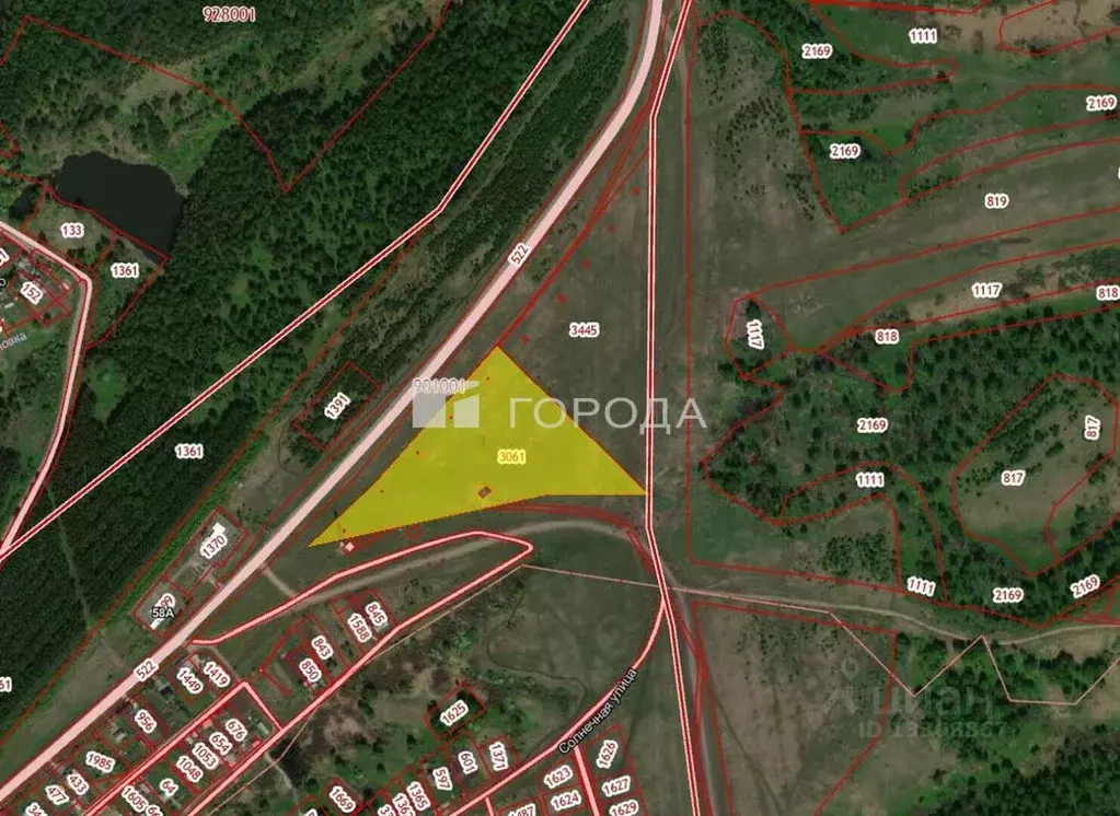 Участок в Кемеровская область, Новокузнецкий муниципальный округ, с. ... - Фото 2