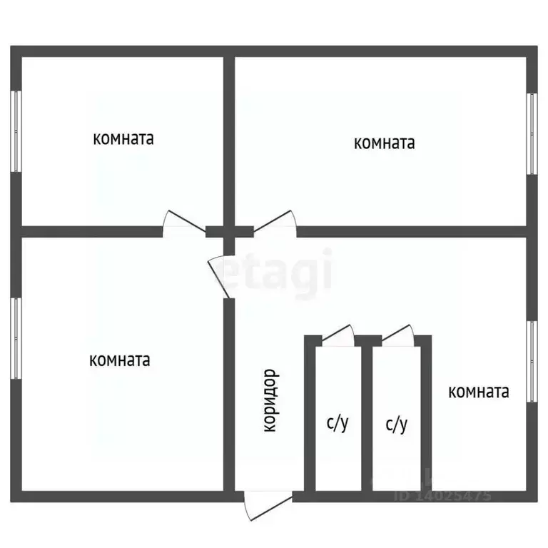 3-к кв. Владимирская область, Ковров ул. Фурманова, 14 (61.0 м) - Фото 2