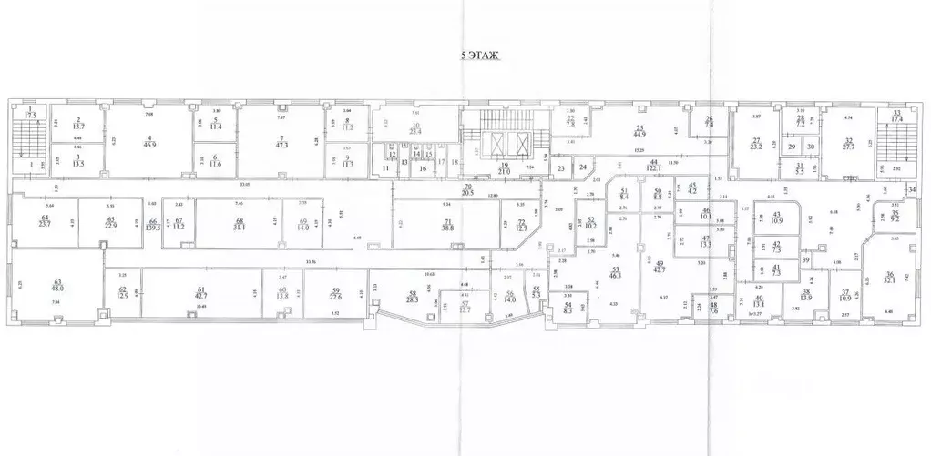 Помещение свободного назначения в Москва проезд Серебрякова, 6 (1307 ... - Фото 2