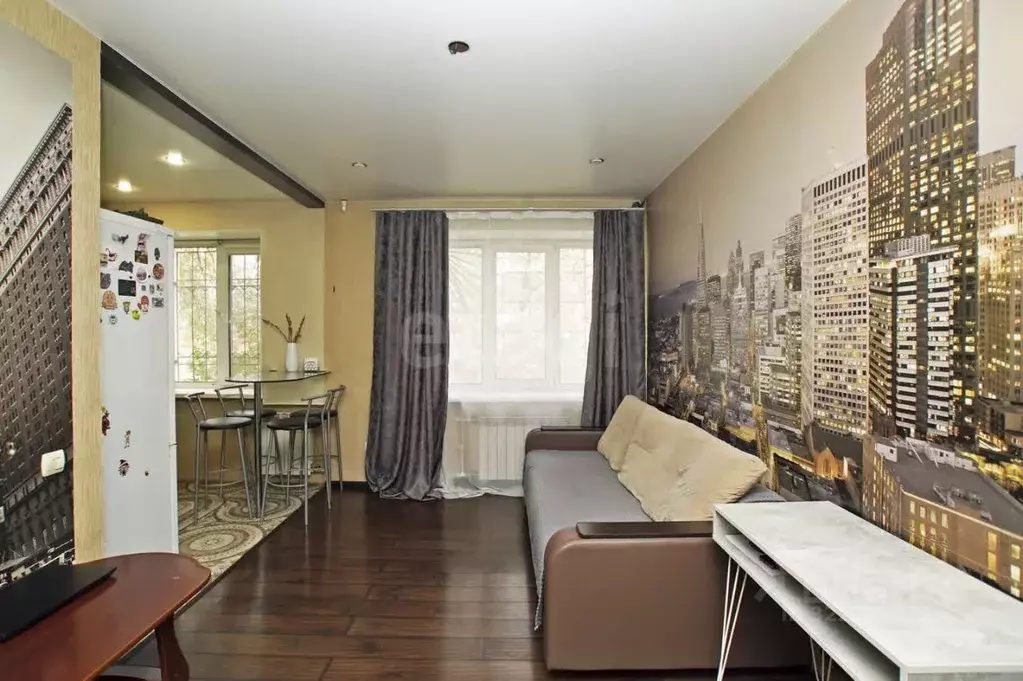 2-к кв. Омская область, Омск Спортивный проезд, 1 (44.0 м) - Фото 1