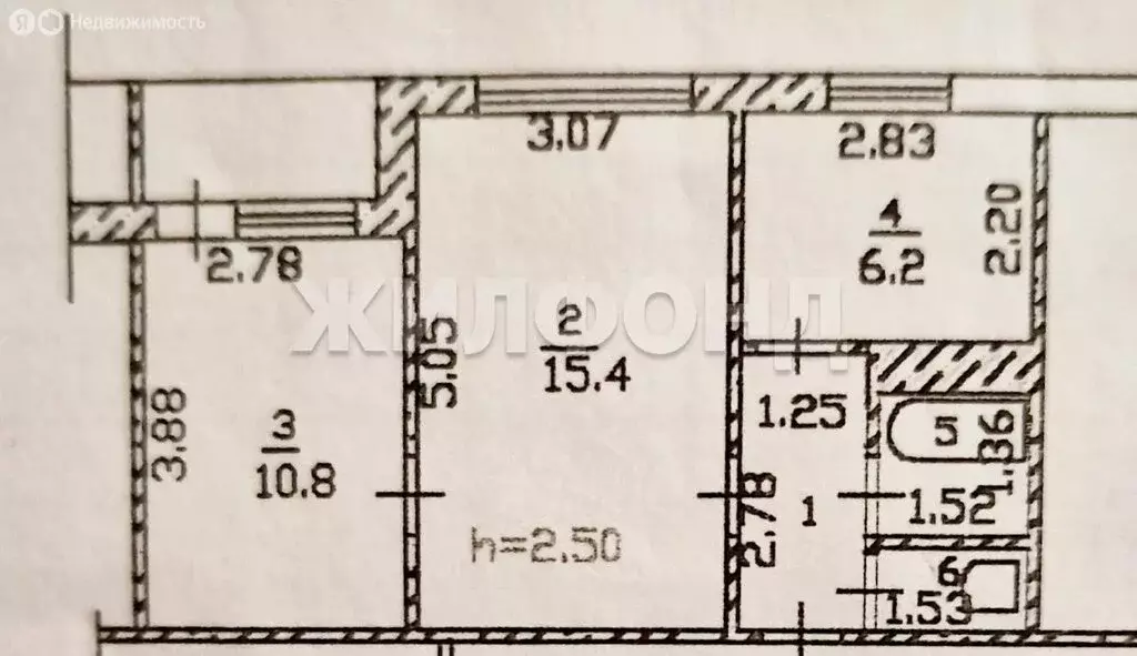 2-комнатная квартира: Абакан, проспект Дружбы Народов, 18 (39.2 м) - Фото 2