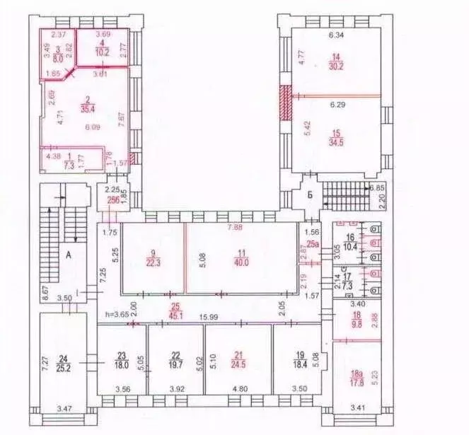 Офис в Москва 1-я Тверская-Ямская ул., 6 (1566 м) - Фото 0