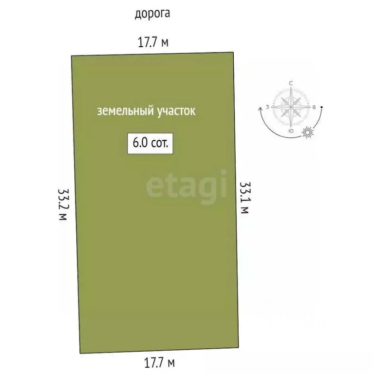 Участок в Тюменская область, Нижнетавдинский муниципальный округ, ... - Фото 0