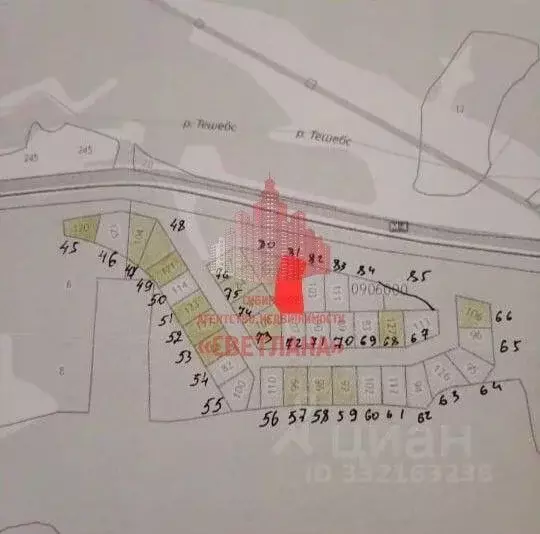 Участок в Краснодарский край, Геленджик городской округ, с. Тешебс  ... - Фото 2