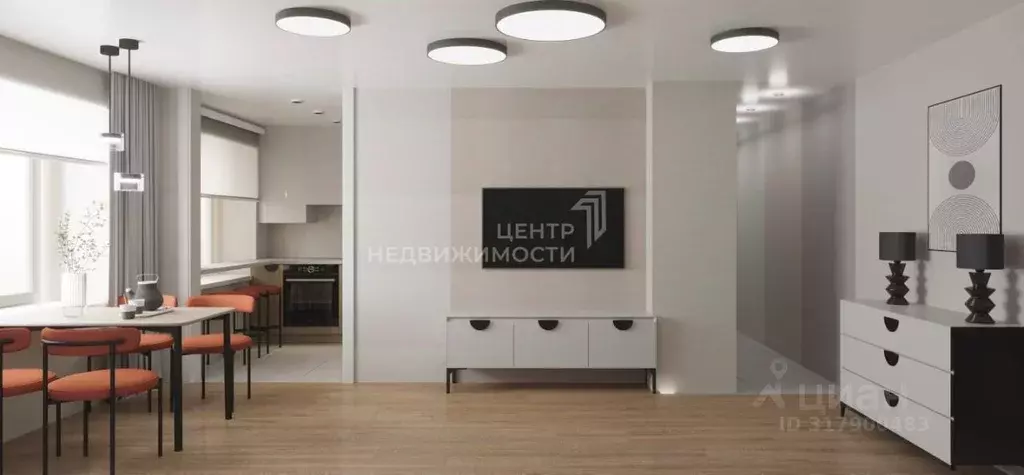 2-к кв. Татарстан, Казань ул. Чехова, 4 (44.1 м) - Фото 0