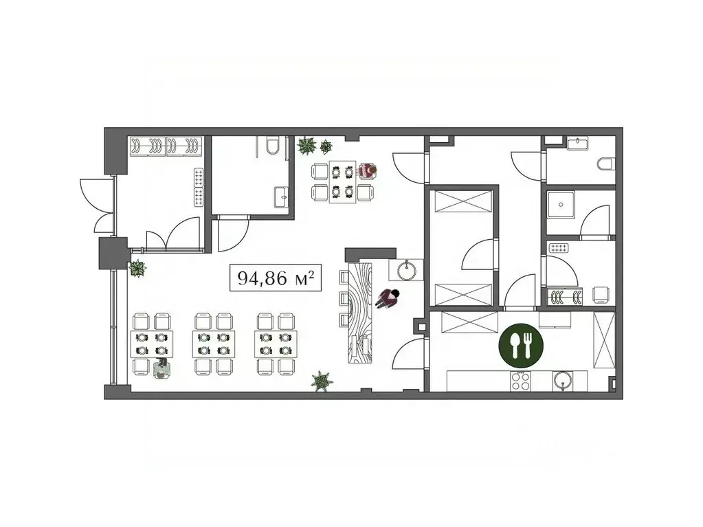 Помещение свободного назначения в Москва Жилой комплекс Преображенская ... - Фото 1