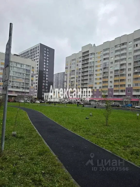 1-к кв. Санкт-Петербург пос. Парголово, ул. Шишкина, 293 (40.4 м) - Фото 1