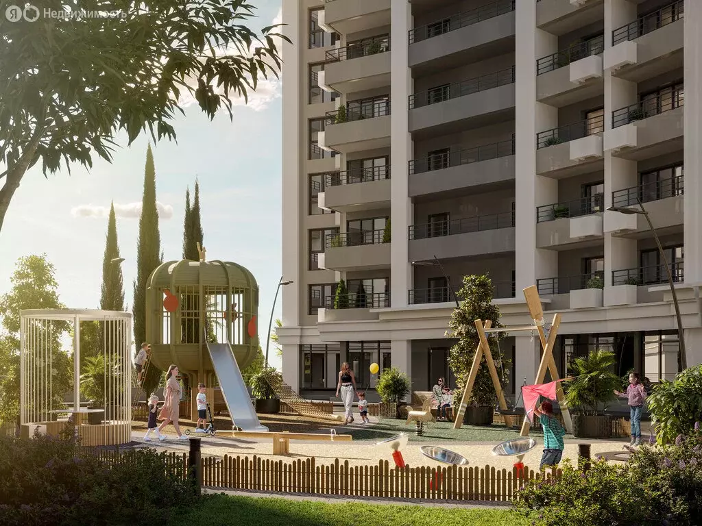 Квартира-студия: Сочи, микрорайон Донская, Пасечная улица, 61/1 (31 м) - Фото 1