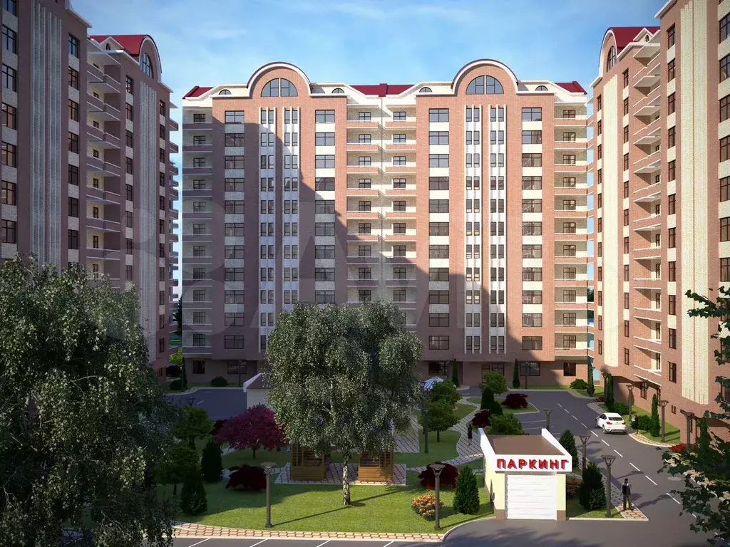 1-к. квартира, 50 м, 8/12 эт. - Фото 1