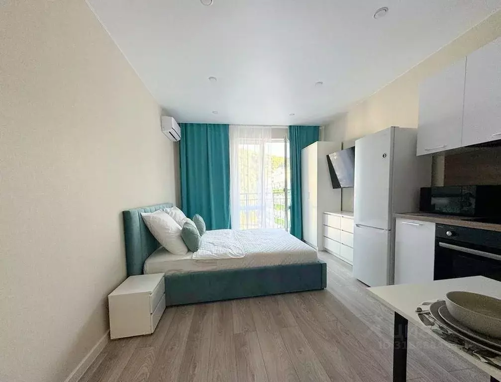 Студия Краснодарский край, Сочи ул. Искры, 88к3 (27.0 м) - Фото 0