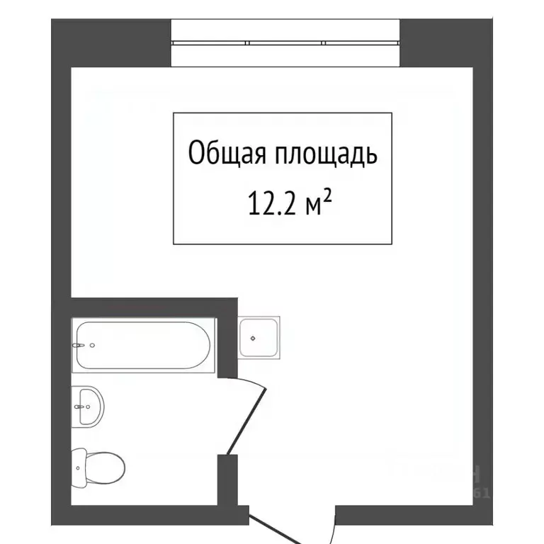 Студия Томская область, Томск Черемошники мкр, пер. Баранчуковский, 37 ... - Фото 1