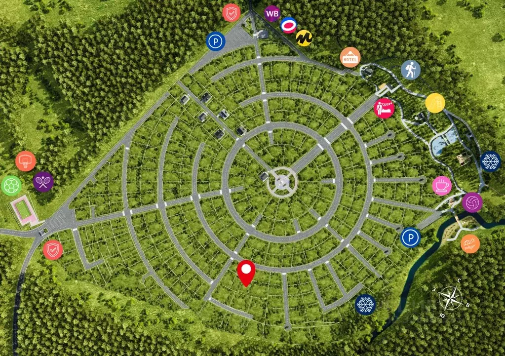 Участок в Московская область, Ступино городской округ, Кедровый парк ... - Фото 1