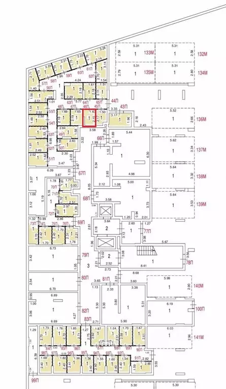 Помещение свободного назначения в Москва Давыдковская ул., 10 (3 м) - Фото 1