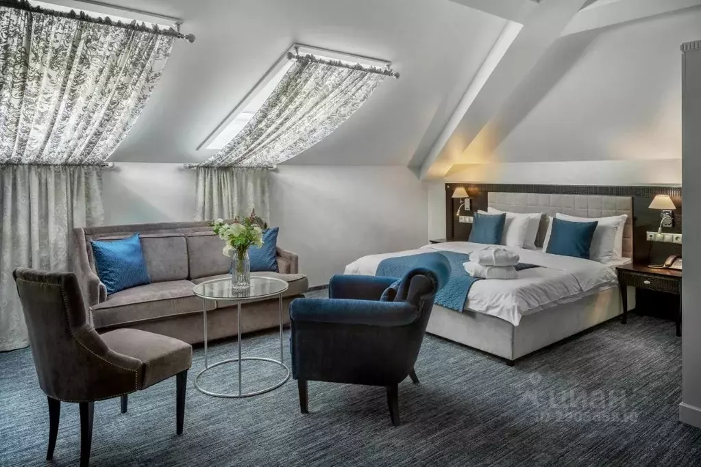 Комната Москва Дегтярный пер., 8С2 (28.0 м) - Фото 1