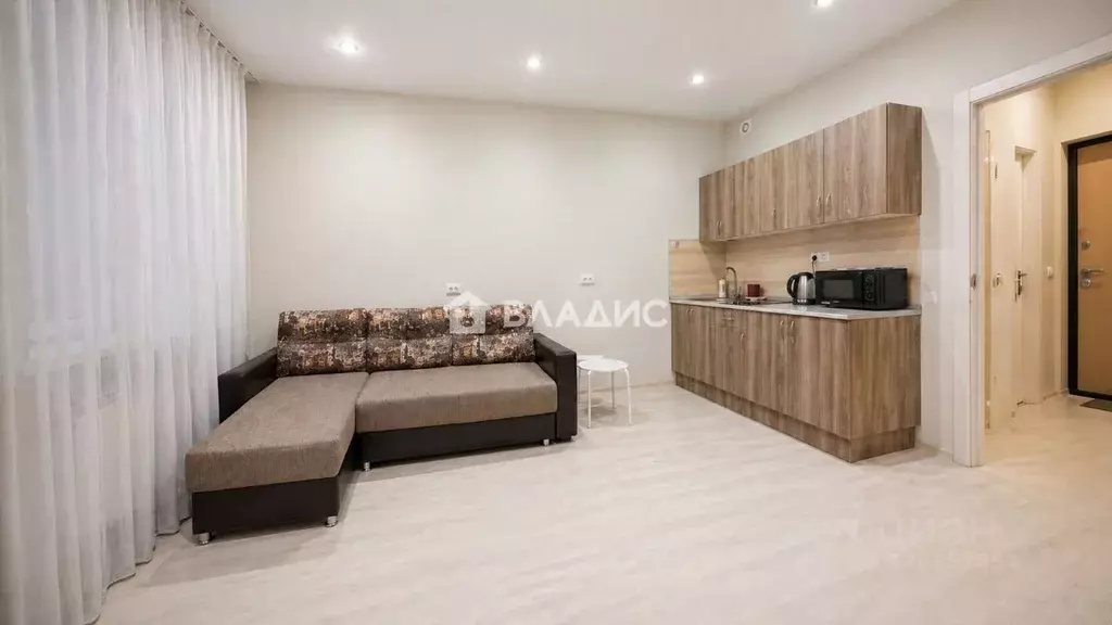 Студия Санкт-Петербург ул. Плесецкая, 10 (21.1 м) - Фото 2