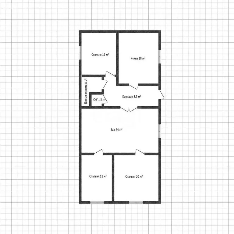 Дом в Майкоп, Пролетарская улица (107 м) - Фото 1