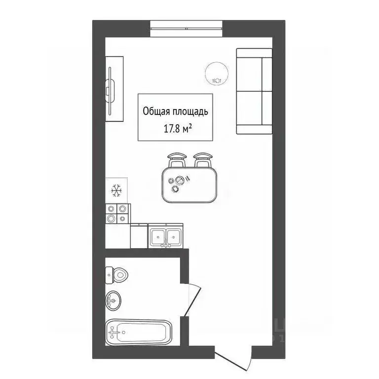 Студия Новосибирская область, Новосибирск ул. Немировича-Данченко, 124 ... - Фото 2