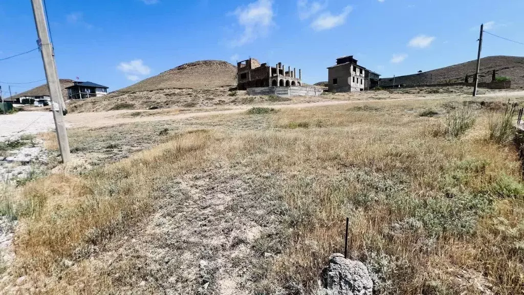 Участок в Крым, Судак муниципальный округ, с. Миндальное, Солнечная ... - Фото 1