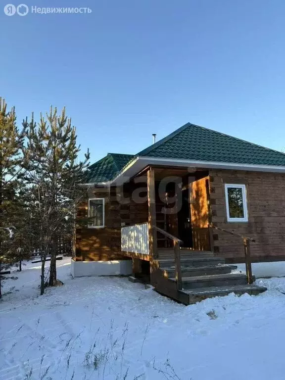 Дом в Нижний Саянтуй, ДНТ Багульник, 2-й квартал (92 м) - Фото 1