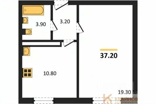 1-к кв. Воронежская область, Воронеж ул. Шидловского, 38 (37.2 м) - Фото 0