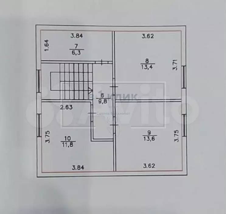 Дом 123 м на участке 13 сот. - Фото 1