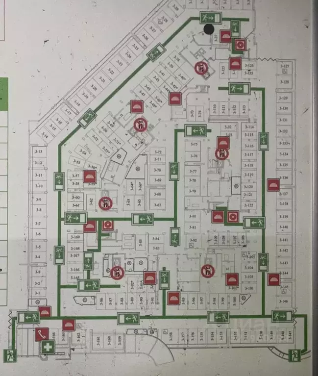 Гараж в Санкт-Петербург Парадная ул., 3к2 (18 м) - Фото 2