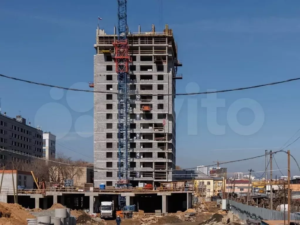 2-к. квартира, 64,3 м, 14/31 эт. - Фото 1
