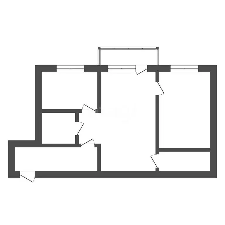 2-комнатная квартира: Райчихинск, улица Победы, 38 (43 м) - Фото 0