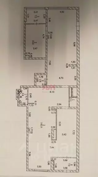Торговая площадь в Свердловская область, Екатеринбург ул. Московская, ... - Фото 1