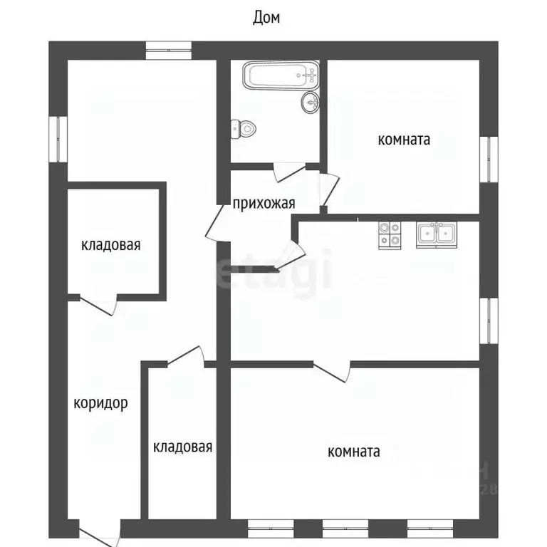 Дом в Нижегородская область, Навашинский муниципальный округ, с. ... - Фото 1