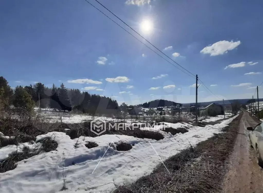 Участок в Пермский край, д. Большакино ул. Пермская, 41 (17.0 сот.) - Фото 0