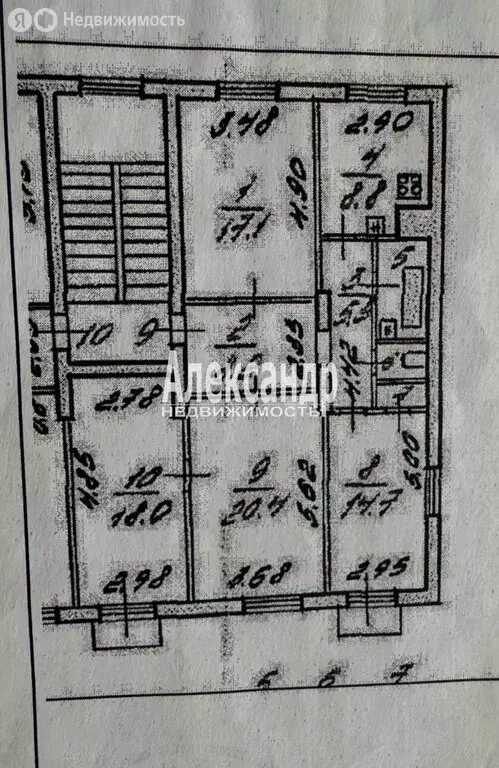 1к в 4-комнатной квартире (17 м) - Фото 1