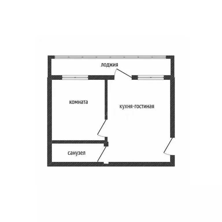 1-к кв. Краснодарский край, Краснодар Музыкальный мкр, проезд ... - Фото 1