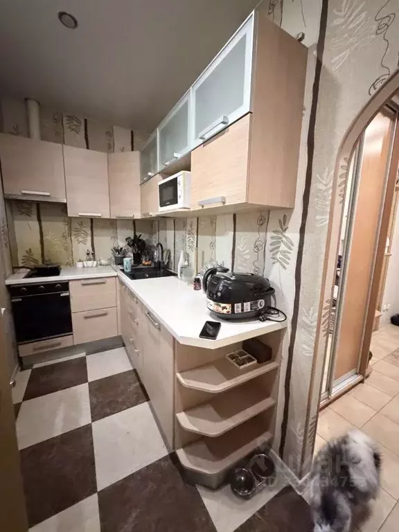 Студия Санкт-Петербург ул. Орджоникидзе, 59к2 (32.0 м) - Фото 2