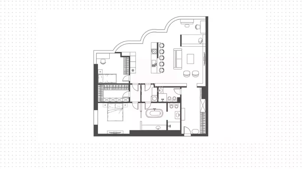 3-к кв. Москва Октябрьский пер., 5 (166.0 м) - Фото 1