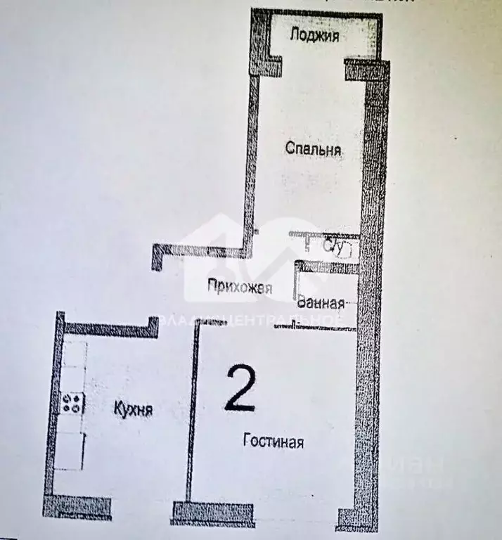 2-к кв. Новосибирская область, Новосибирск ул. Виктора Уса, 1/2 (45.6 ... - Фото 1