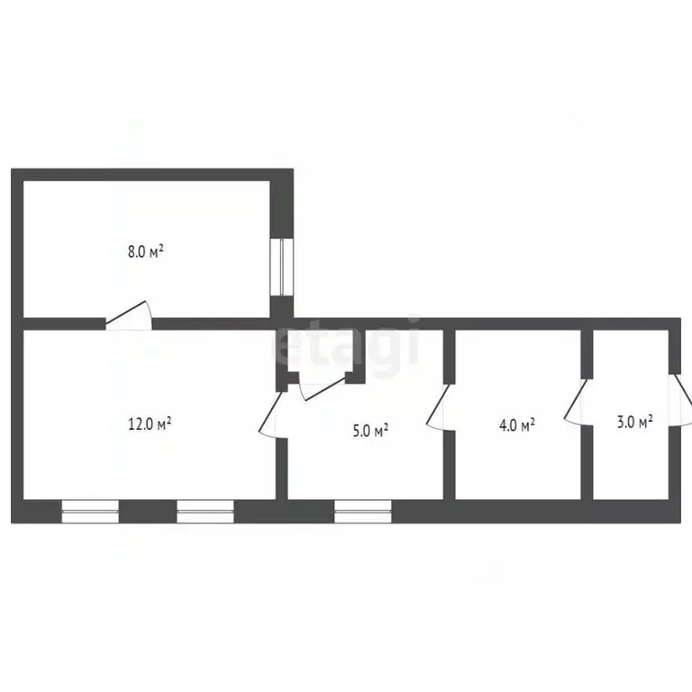 2-к кв. Воронежская область, Борисоглебск Юбилейная ул., 68 (25.0 м) - Фото 1