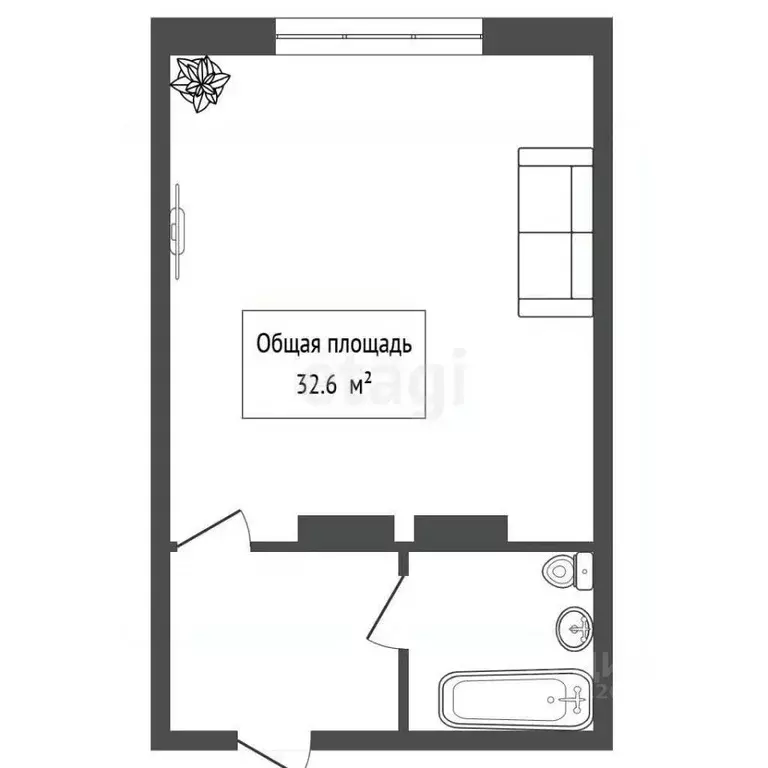 Студия Новосибирская область, Новосибирск ул. Татьяны Снежиной, 39 ... - Фото 1