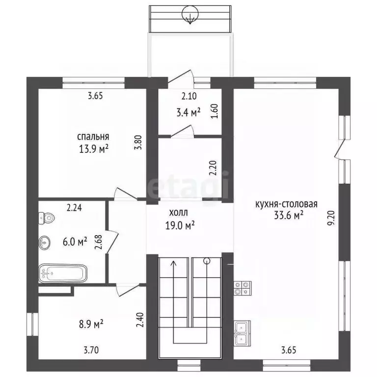 Дом в Самарская область, Самара 8-я линия, 83В (140 м) - Фото 2