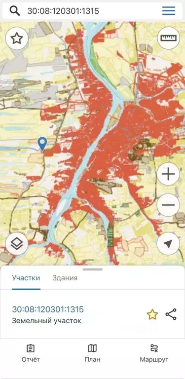 Участок в Астраханская область, Наримановский район, с. ... - Фото 2