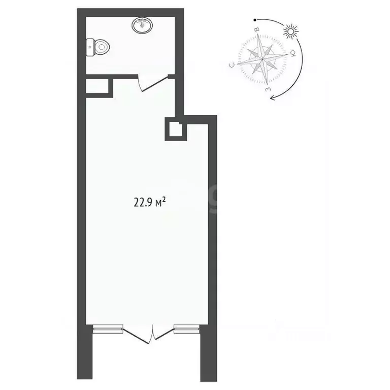 Помещение свободного назначения в Тюменская область, Тюмень ул. ... - Фото 2