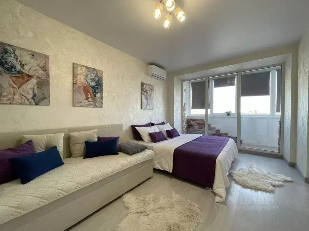 1-к кв. Башкортостан, Уфа просп. Октября, 53 (40.0 м) - Фото 1