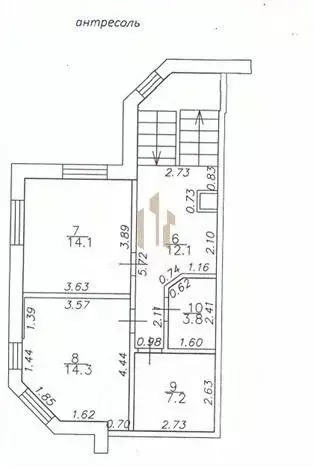 Помещение свободного назначения в Москва ул. 1-я Нововатутинская, 3 ... - Фото 1