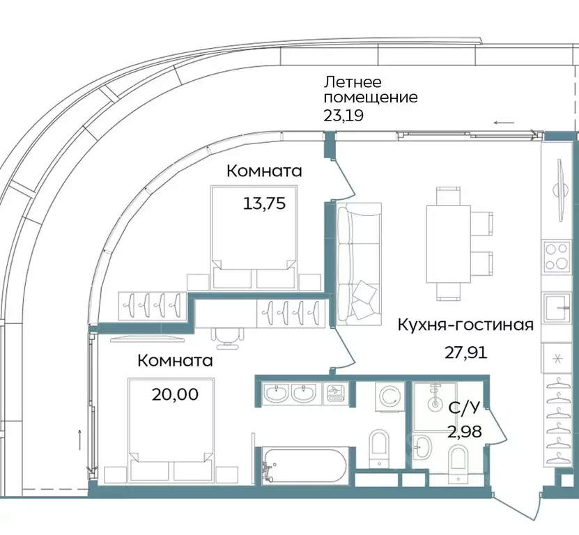 3-к кв. Крым, Саки ул. Морская (87.83 м) - Фото 0