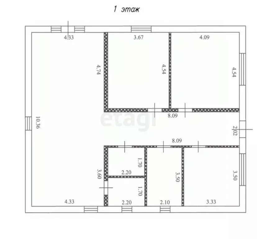 Дом в Тульская область, Тула городской округ, пос. Новый ул. Красная ... - Фото 1