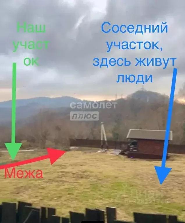 Участок в Краснодарский край, Сочи городской округ, с. Ермоловка, ... - Фото 1